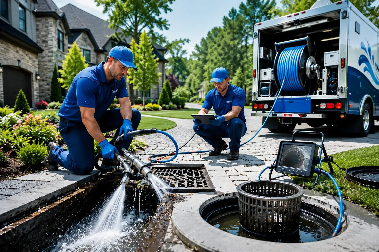 Local outdoor drain cleaning professionals in Canton, ME
